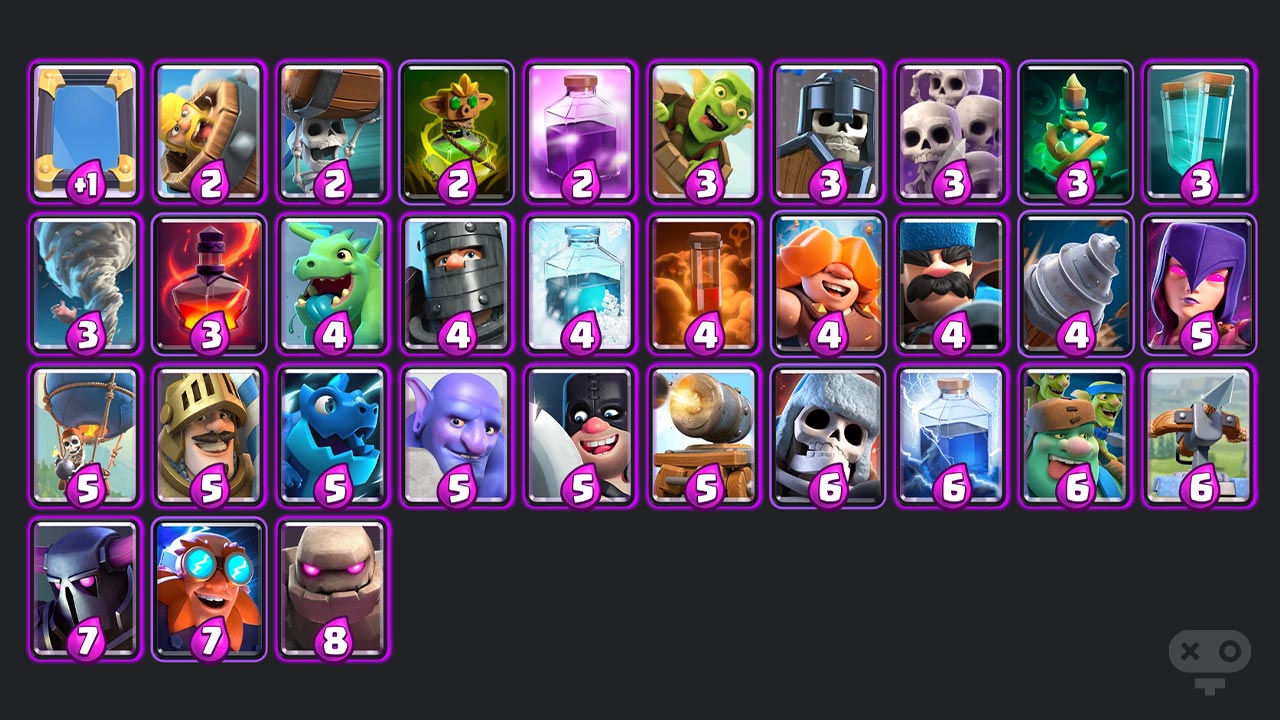 کارت های بنفش یا Epic در بازی Clash Royale