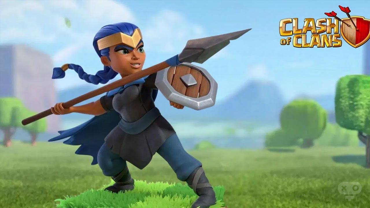 شخصیت Royal Champion در بازی کلش آف کلنز