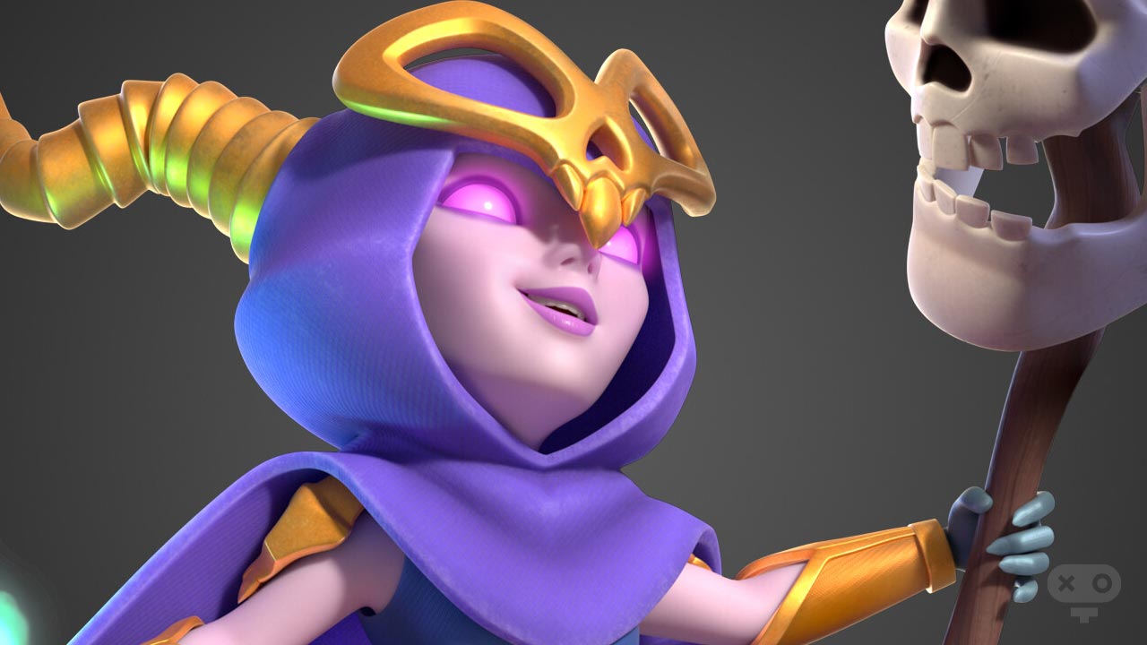 شخصیت Super Witch در بازی کلش آف کلنز