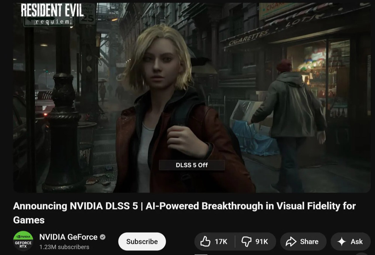Resident Evil Requiem DLSS 5
