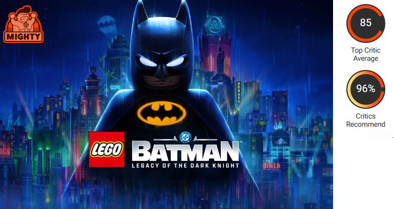 نمره های بازی Lego Batman Legacy of Dark Knight