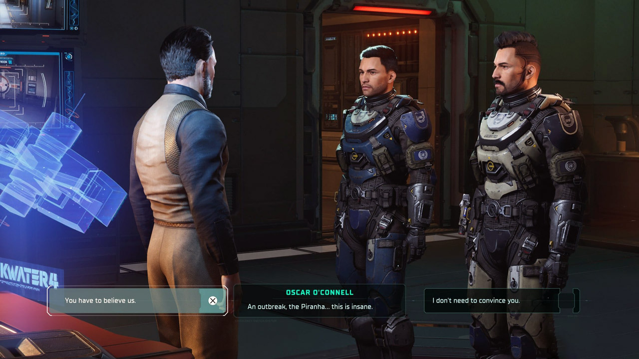 بازیگر شخصیت اصلی The Expanse Osiris Reborn