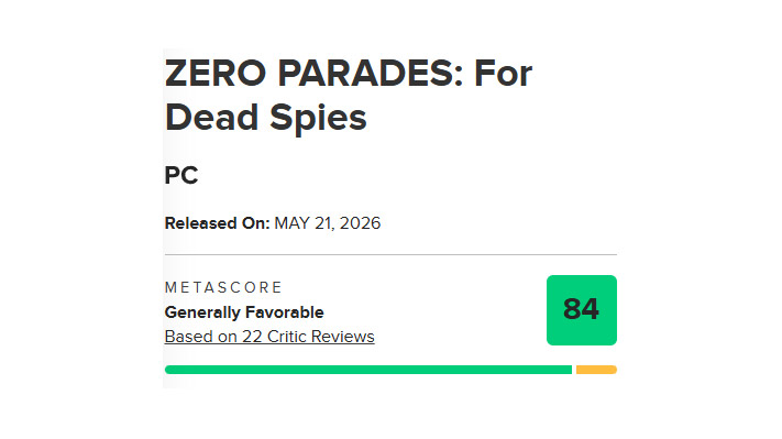 متا بازی Zero Parades