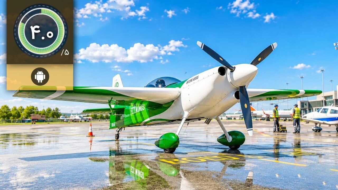 دانلود بازی FlyWings 2026 Flight Simulator برای اندروید