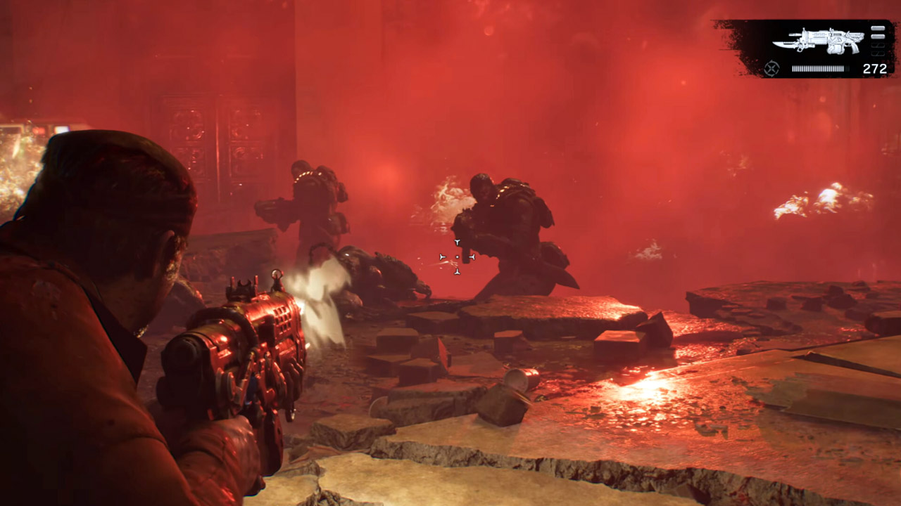 طول کمپین بازی Gears of War E-Day