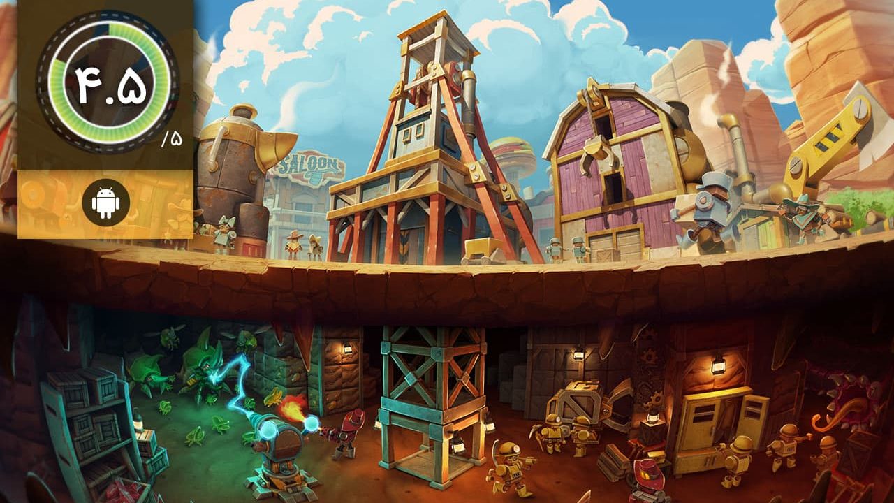 دانلود بازی SteamWorld Build برای اندروید