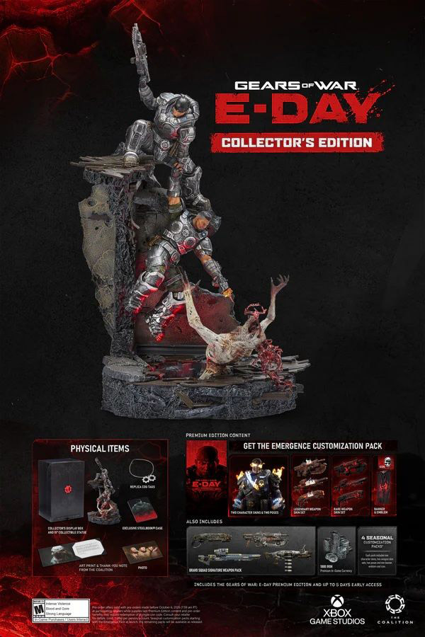 کالکتور ادیشن Gears of War E-Day