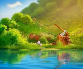 A Game About Chopping Trees