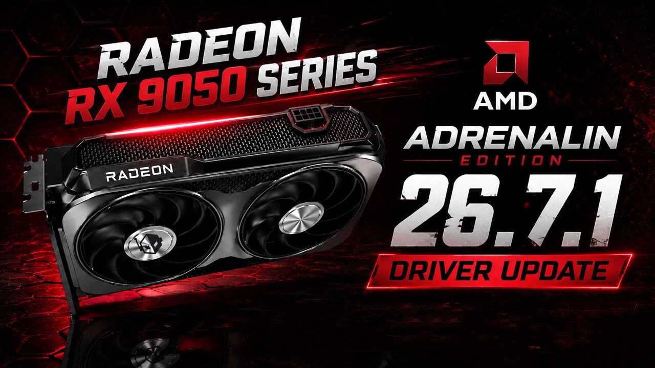 آپدیت درایور کارت گرافیک AMD ورژن 26.7.1