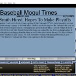 بازی Baseball Mogul 2018