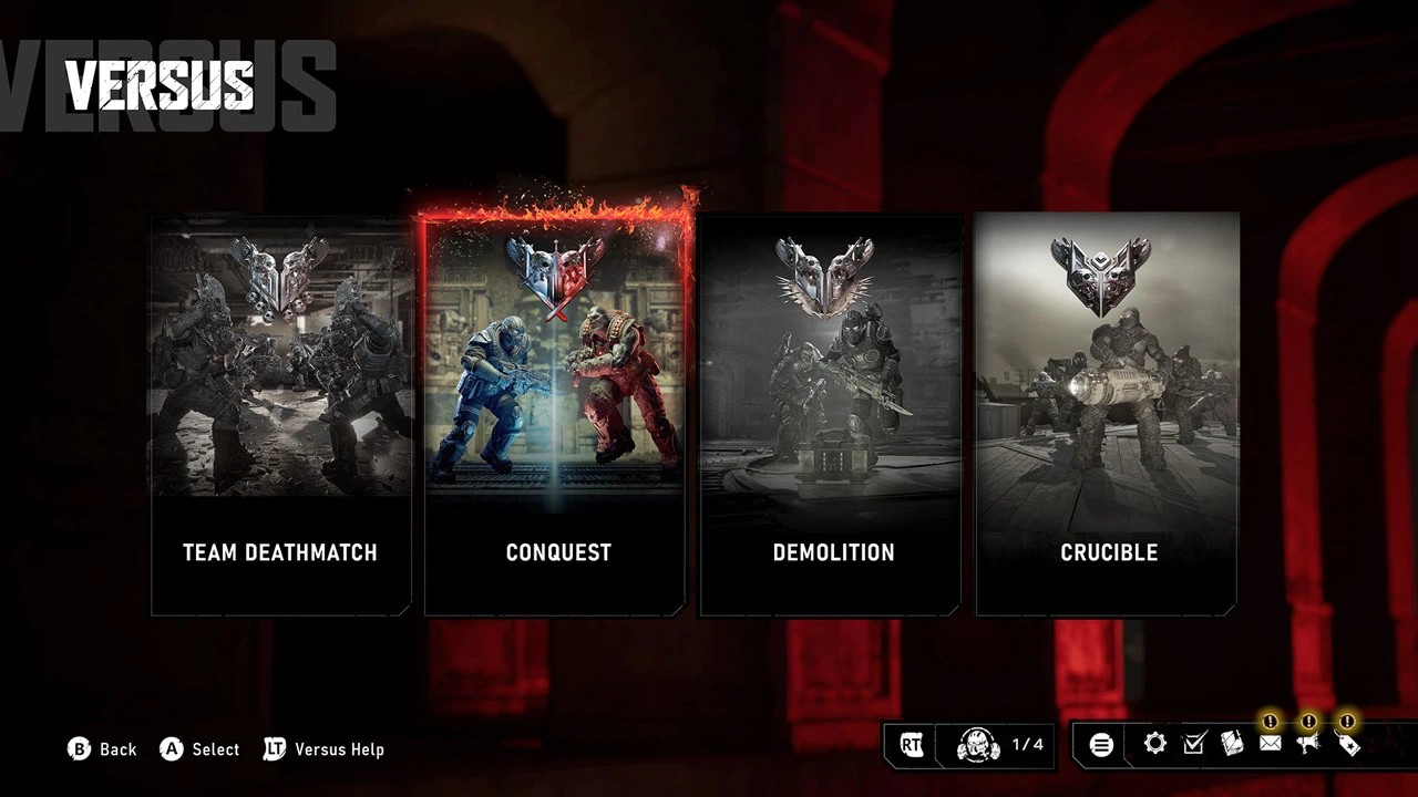 مولتی پلیر Gears of War E-Day