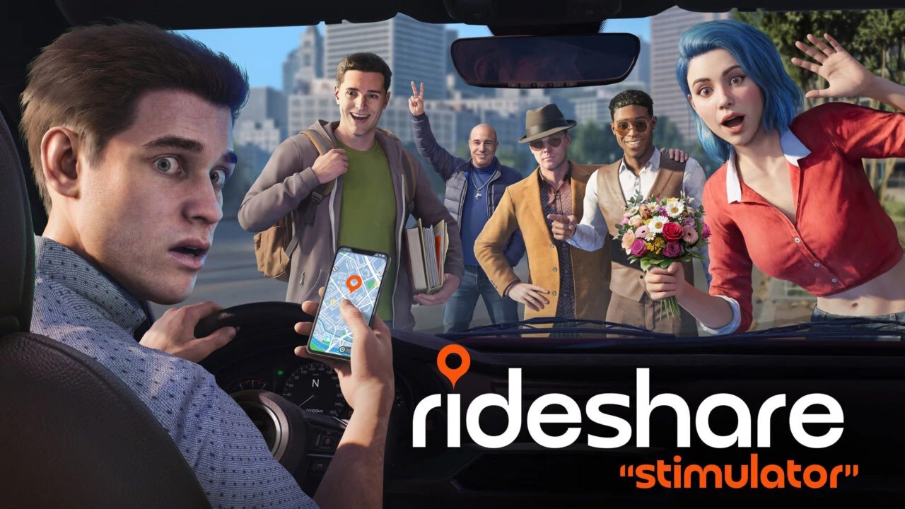 بازی Rideshare Stimulator