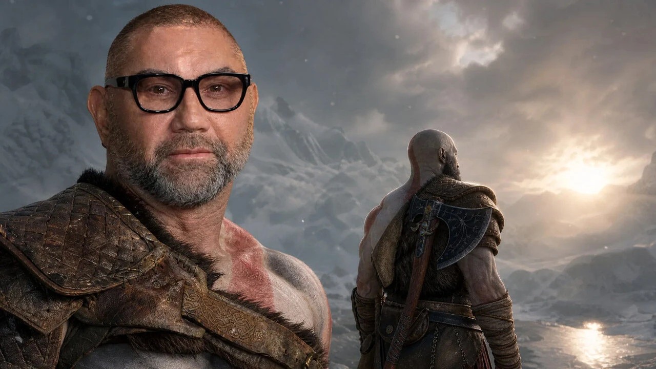 دیو باتیستا کریتوس سریال God of War