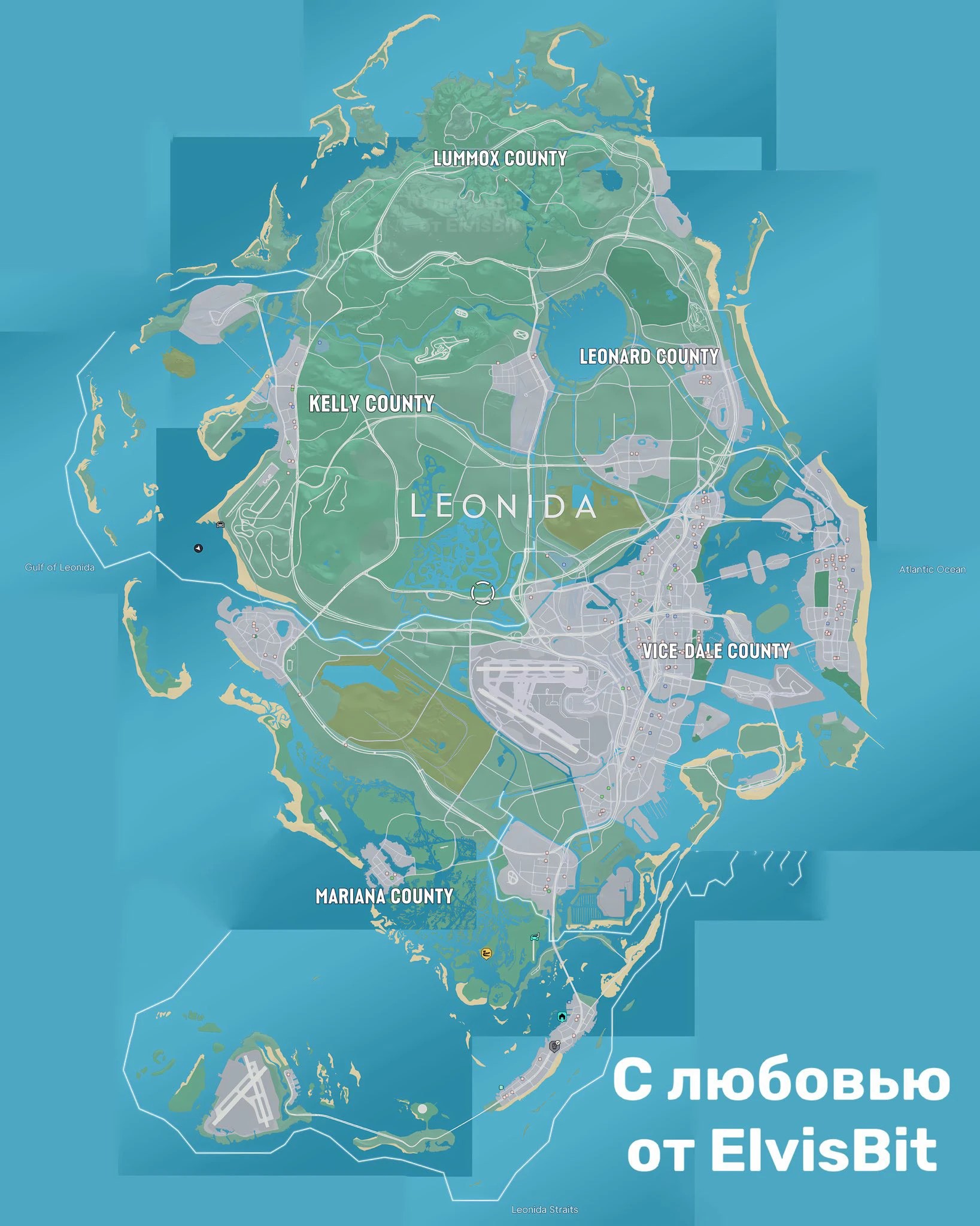 نقشه بازی GTA VI