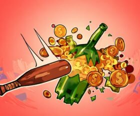 Smashing Bottles