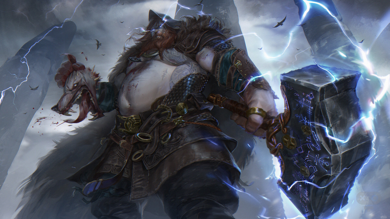 ثور از قدرتمندترین خدایان در بازی God of War