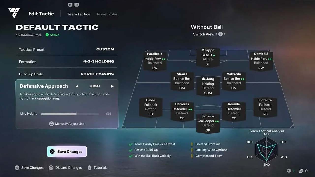 بهترین ترکیب برای بازی FC 27