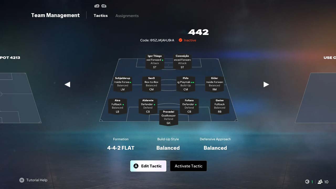 ترکیب 442 FC 27