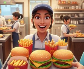 Burger Shift Team Rush
