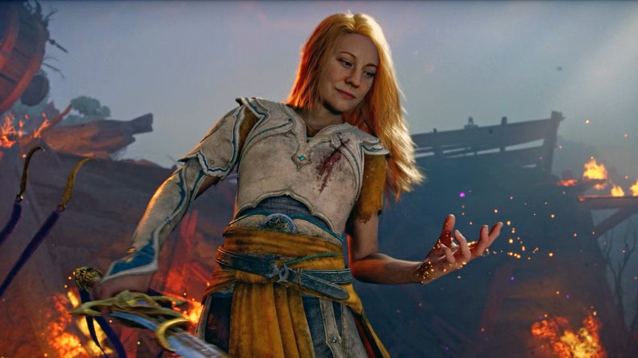 کریتوس در God of War Laufey