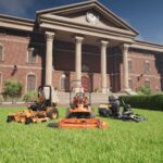بازی Lawn Mowing Simulator 2