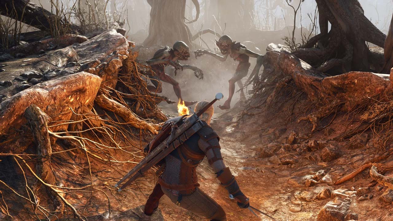حجم فایل آپدیت ریمستر بازی The Witcher 3