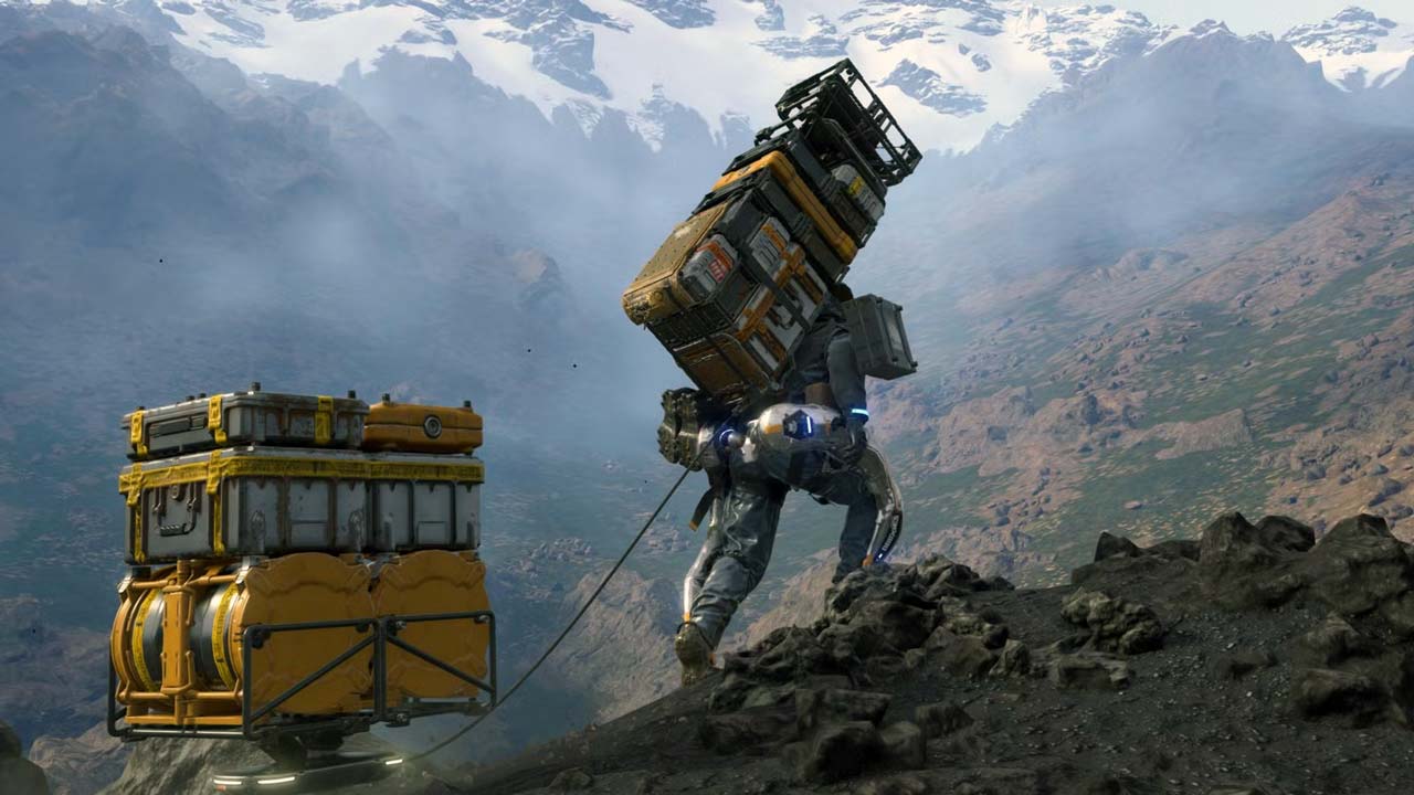 Death Stranding شبیهساز پیادهروی