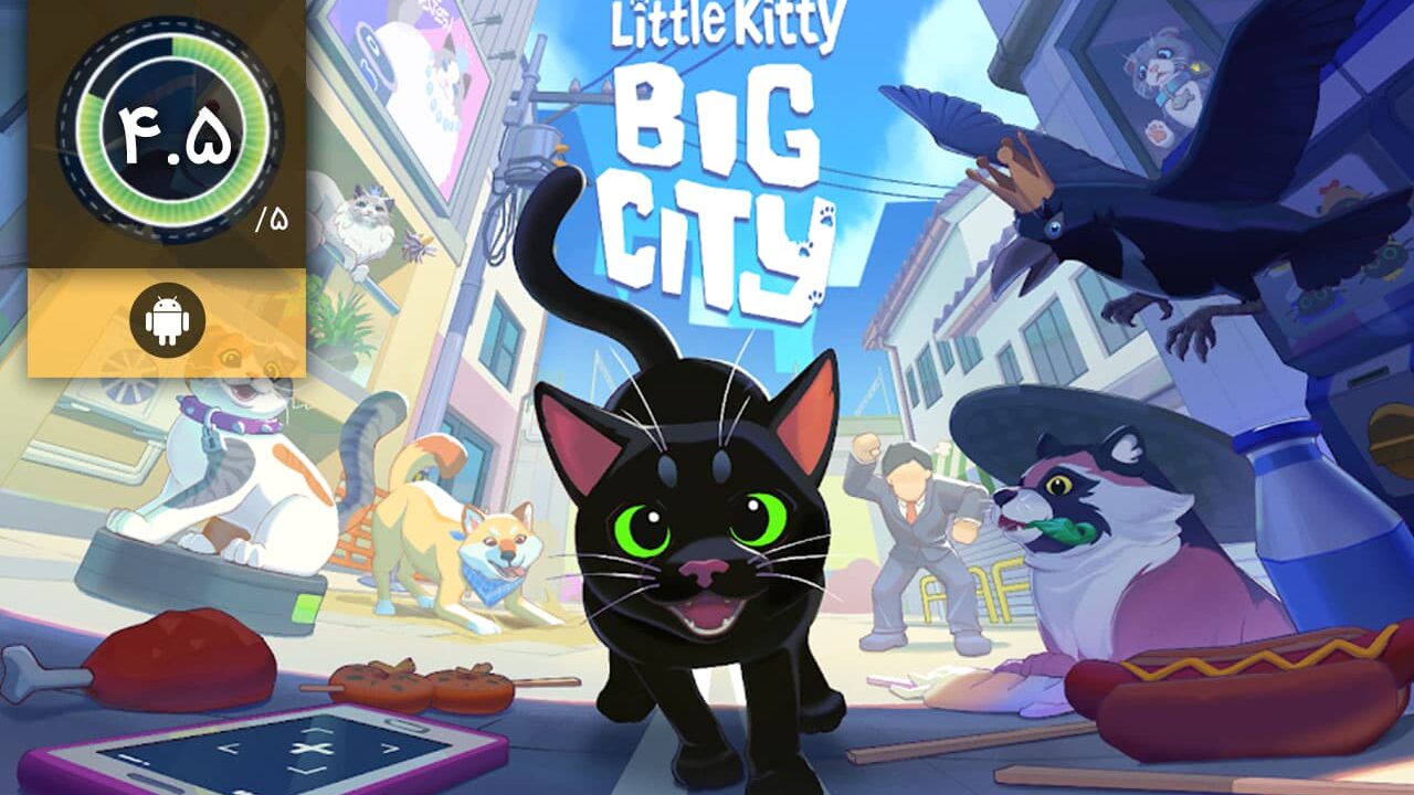 دانلود بازی Little Kitty, Big City برای اندروید
