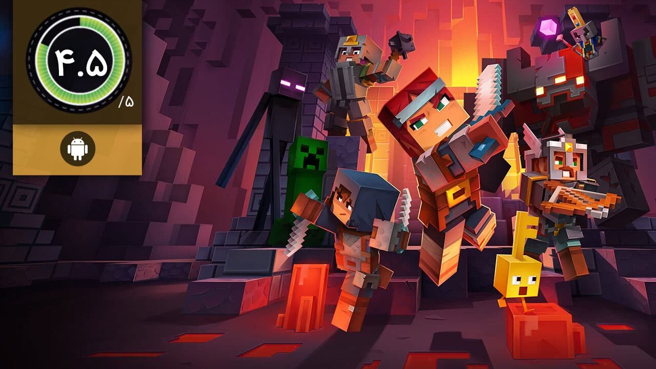 دانلود بازی Minecraft Dungeons برای اندروید