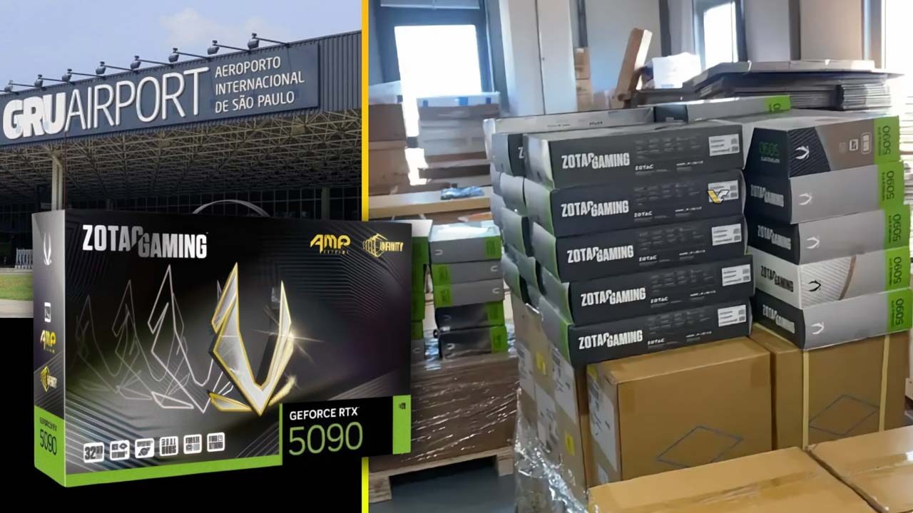 کارت گرافیک RTX 5090 برزیل