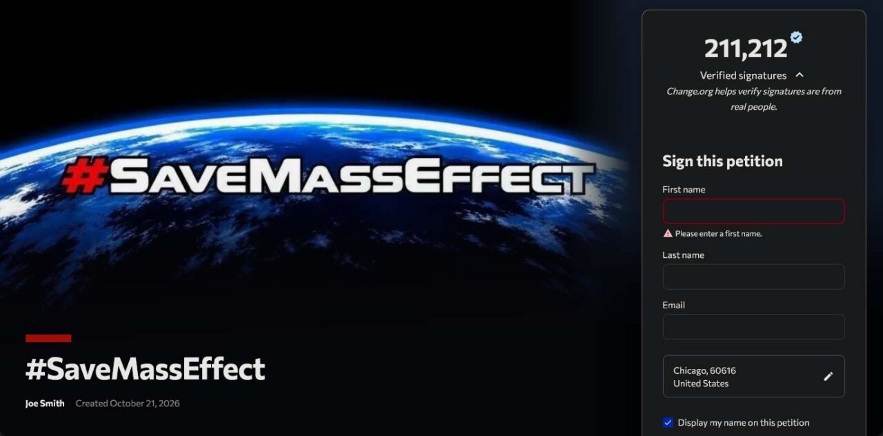 نجات Mass Effect