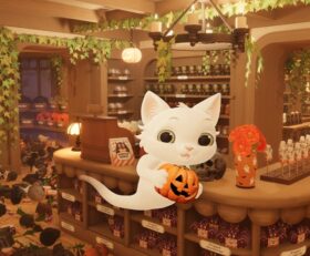 Tidy Up the Halloween Shop
