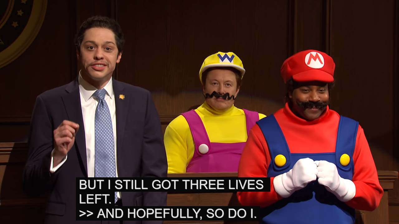 ایلان ماسک Wario برنامه SNL